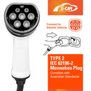 Type 2 Charging Cable 5M 32A for Mazda CX60 70 80 90 PHEV MX30 EV-3