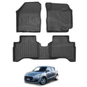 3D Floor Mats for Suzuki Swift Auto Transmission 2017-2024 All-Weather Liners