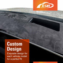 Dash Mat for BMW X3 G45 Series 2024-Onwards With HUD Non-Slip Microfiber Pad Cover-6
