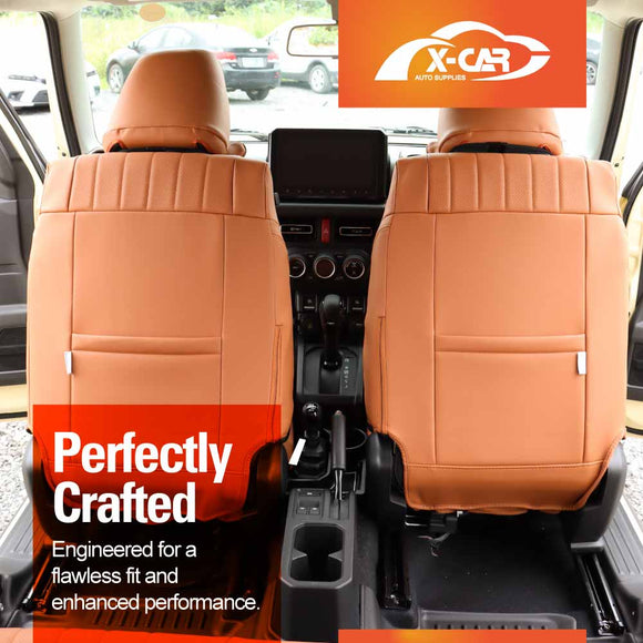 Seat Covers for Suzuki Jimny XL 5-Door 2023-Onwards Premium Vintage PU Leather