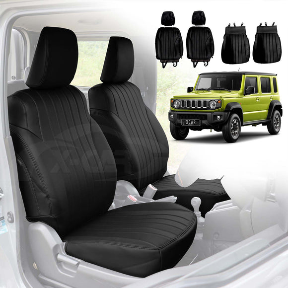 Seat Covers for Suzuki Jimny XL 5-Door 2023-Onwards Premium Vintage PU Leather