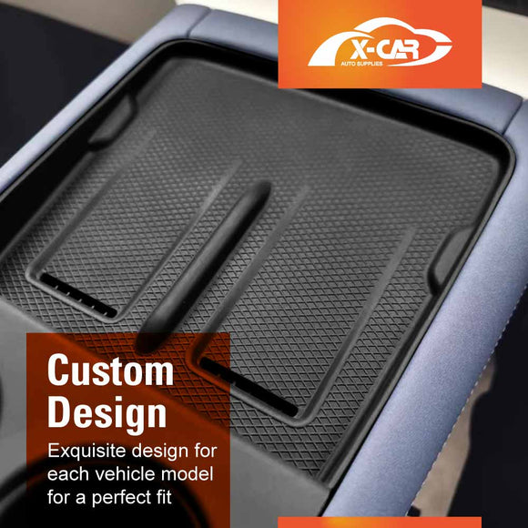 Centre Console Organizer Tray for Xpeng G6 2024-Onwards Armrest Storage Box Cup Holder