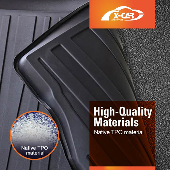 Boot Liner/ Back Seat Protector for Kia Sorento 2020-Onwards Trunk Cargo Mat Luggage Tray