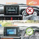Storage Box with Phone Holder for Suzuki Jimny 3-Door 7 inch screen 2018-Onwards Car Screen Hidden Organizer Tray Accessories-2