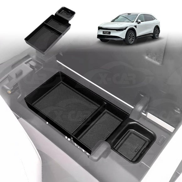 Centre Console Organizer for Zeekr 7X 2025-Onwards Armrest Storage Box Cup Holder Car Interior Accessories