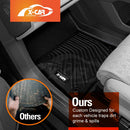 3D Floor Mats for Porsche Macan Electric 2024-Onwards All-Weather Car Liners-3