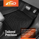 3D Floor Mats for Porsche Macan Electric 2024-Onwards All-Weather Car Liners-5