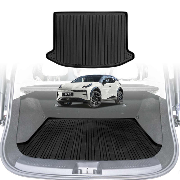 Boot Liner/Back Seat Protector for Zeekr X 2024-Onwards All Weather Heavy Duty Cargo Front Trunk Mat
