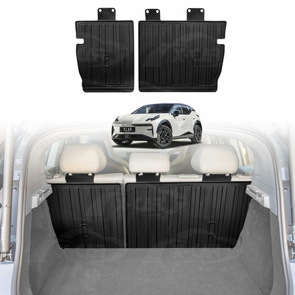 Boot Liner/Back Seat Protector for Zeekr X 2024-Onwards All Weather Heavy Duty Cargo Front Trunk Mat