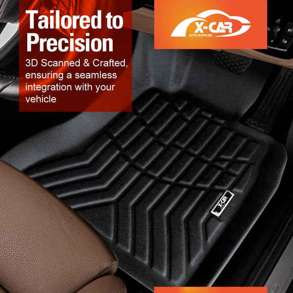 Floor Mats for BMW 5 Series F10 Sedan 2010-2016 Full Set