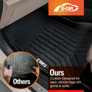 Floor Mats for BMW 5 Series F10 Sedan 2010-2016 Full Set-4
