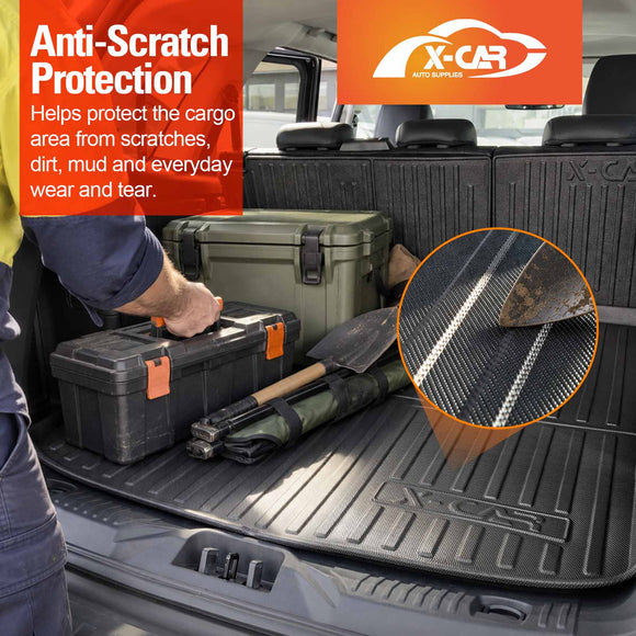 Boot Liner/ Back Seat Protector for GWM Ora 5 2026-Onwards All Weather Cargo Trunk Mat