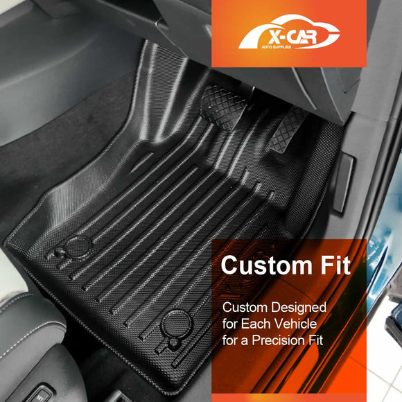 3D Floor Mats for Volkswagen VW Tiguan 3rd Gen CT Series 2025-Onwards All-Weather Car Liners