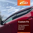 WeatherShields for Mazda 3 Hatch 2019-Onwards Car Weather Shields Wind Deflectors Sun Visors-3