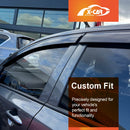 WeatherShields for Kia Picanto 2017-Onwards Car Weather Shields Wind Deflectors Sun Visors-6