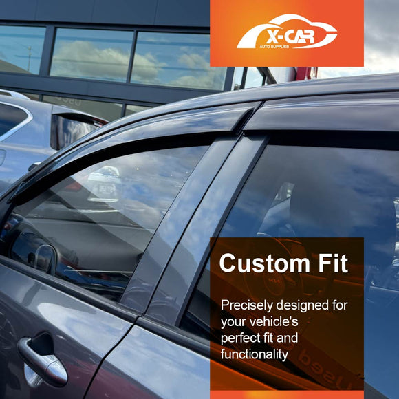 WeatherShields for Kia Picanto 2017-Onwards Car Weather Shields Wind Deflectors Sun Visors