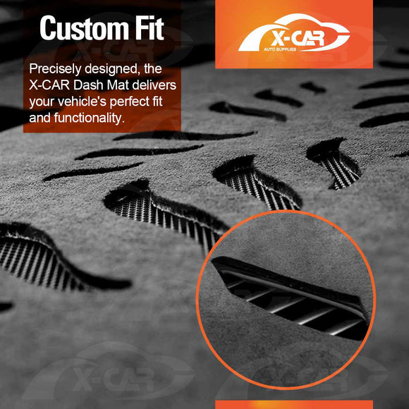 Dash Mat for Mitsubishi Outlander ZM Series With HUD 2021-Onwards Non-Slip Microfiber Pad Cover