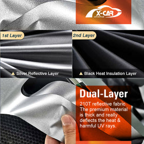 WindScreen Sun Shade for Mazda BT-50 BT50 Dual Cab 2020-Onwards TF Series Wind Screen Sun Visor Protector - 0