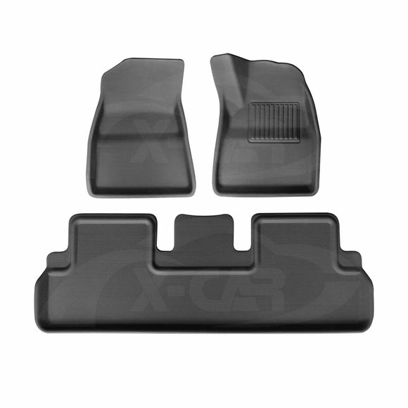 Tesla Model 3 Highland Car Floor Mats 3D All-Weather Liners 2023-Onwards
