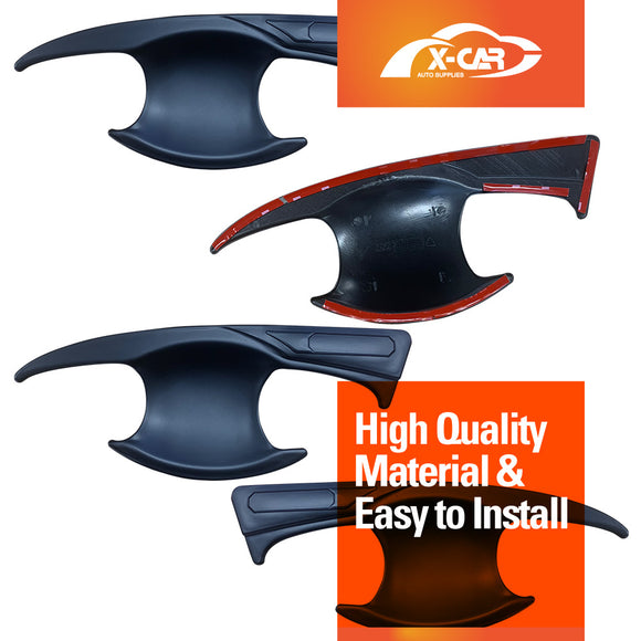 Door Handles Bowl Inserts Cover for Toyota Hilux 2025-Onwards Smart Keyless