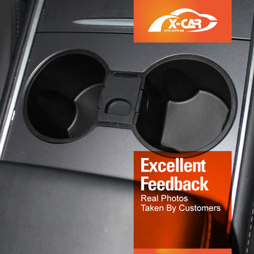 Centre Console Rubber Cup Holder Insert for Tesla Model 3 - 0