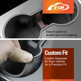 Centre Console Rubber Cup Holder Insert for Tesla Model 3 - 0