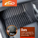 3D Floor Mats for MG ZST 2018-2025 All-Weather Car Liners-2