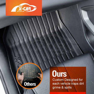3D Floor Mats for MG ZST 2018-2025 All-Weather Car Liners - 0