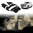 3D Floor Mats for Toyota Landcruiser 300 Series 2021-Onwards All-Weather Liners-1