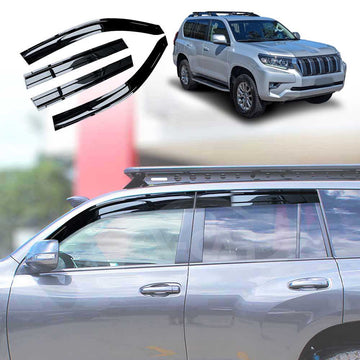 Weathershields for Toyota Prado 150 Series 2009-2024 Car Weather Shields Wind Deflectors Sun Visors