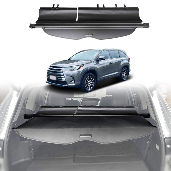 X-CAR Retractable cargo cover for Toyota Kluger 2014-2021.