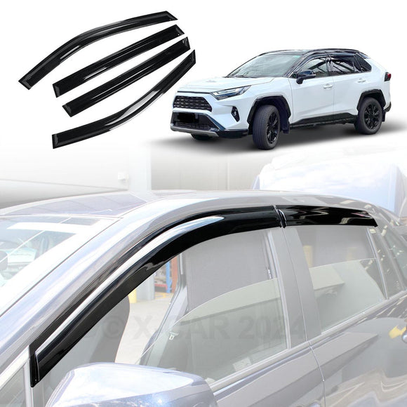 Weathershields for Toyota Rav4 Rav 4 2019-2025 Car Weather Shields Wind Deflectors Sun Visors