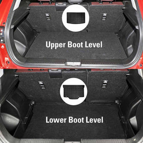 Boot Liner/ Back Seat Protector for Suzuki Fronx Hybrid 2025-Onwards All Weather Car Mats - 0