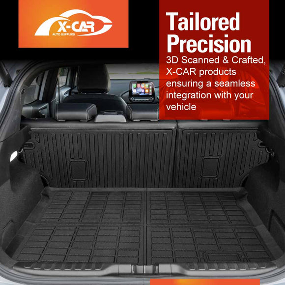 Boot Liner/Back Seat Protector for Ford Puma 2020-2024 Cargo Trunk Mat Luggage Tray