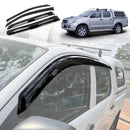 Weathershields for Toyota Hilux Dual Cab 2005-2015 Car Weather Shields Wind Deflectors Sun Visors-1