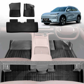 3D Floor Mats for Geely EX5 2025-Onwards All-Weather Car Liners