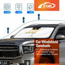 WindScreen Sun Shade for GWM Cannon Alpha 2024-Onwards WindShield Blind-7