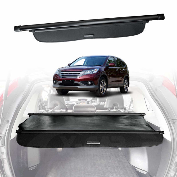 Retractable Cargo Cover for Honda CRV CR-V SUV 2012-2017 Rear Rack Partition Shelter Canvas Trunk Luggage Security Shield Shade