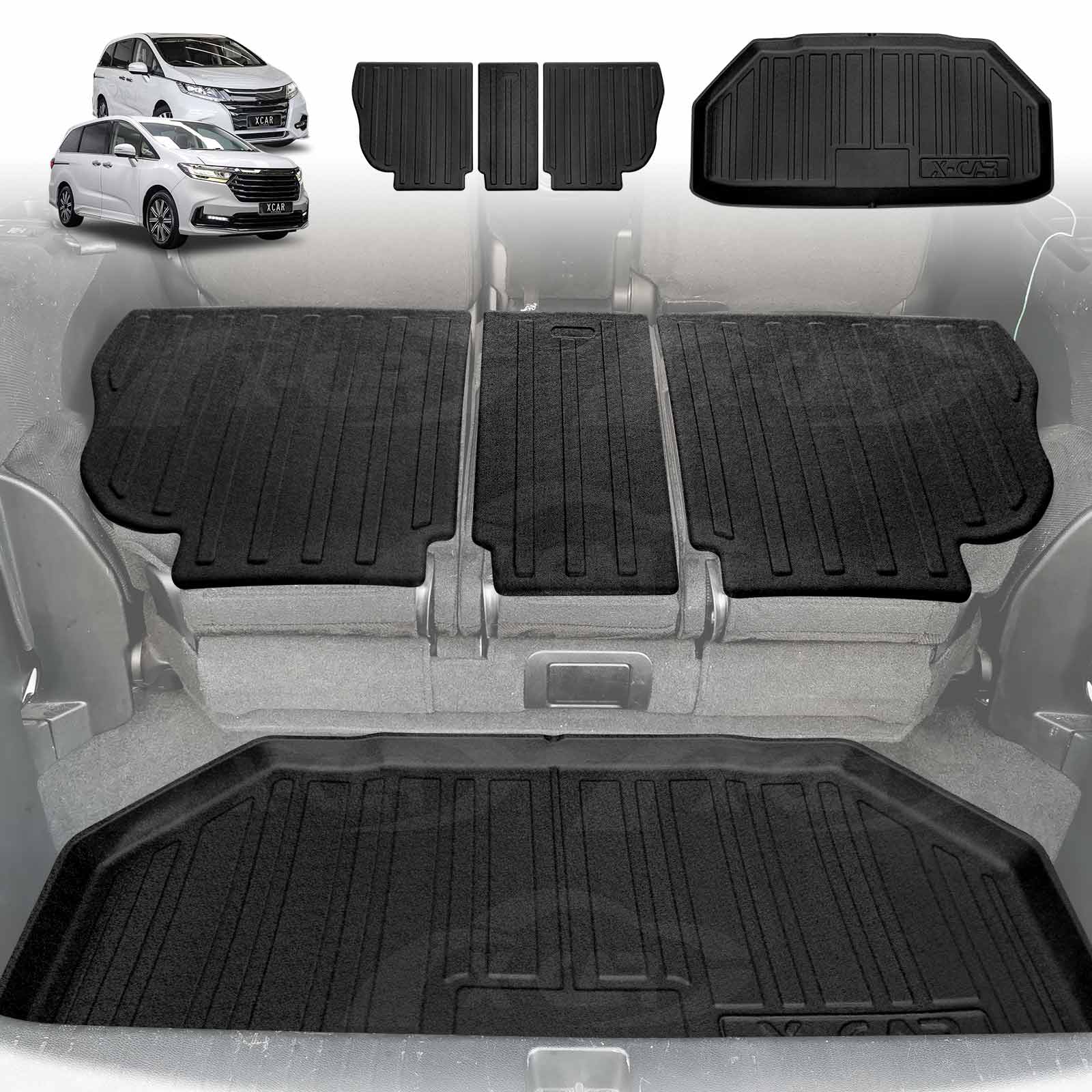 Boot Liner/ Back Seat Protector for Honda Odyssey 5th 2014-2022 |X-CAR