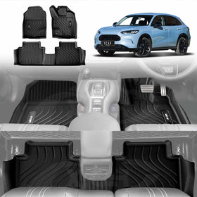 3D Floor Mats for Honda ZR-V ZRV 2023-Onwards Car Mats Liner Set