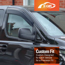 Weathershields for Hyundai iMax / iLoad 2007-2025 Car Weather Shields Wind Deflectors Sun Visors-2