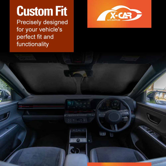 WindScreen Sun Shade for Hyundai Kona 2023-Onwards WindShield Blind