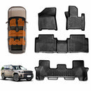 3D Floor Mats for Hyundai Santa Fe SantaFe 6/7 Seater 2024-Onwards All-Weather Liners-1