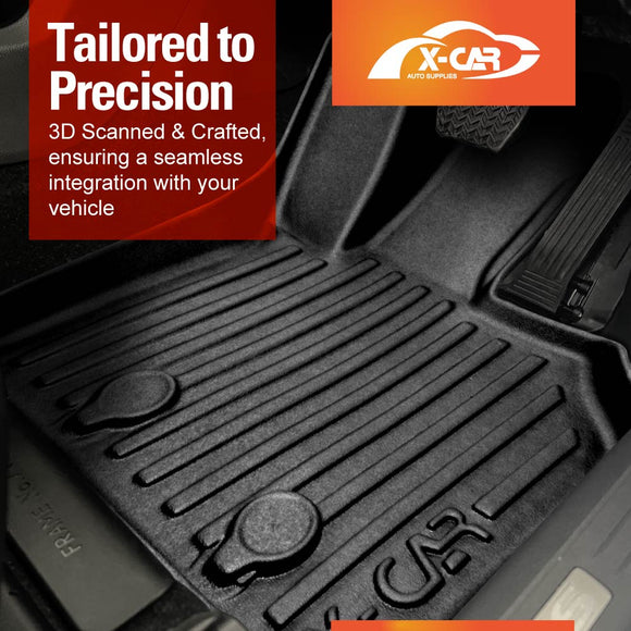 3D Floor Mats for Lexus LBX 2024-Onwards All-Weather Heavy Duty Liners