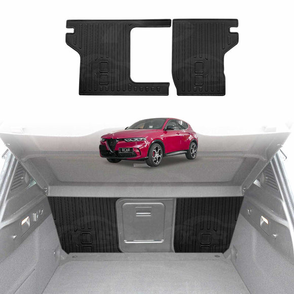 Boot Liner/Back Seat Protector for Alfa Romeo Tonale 2022-Onwards Cargo Trunk Mats