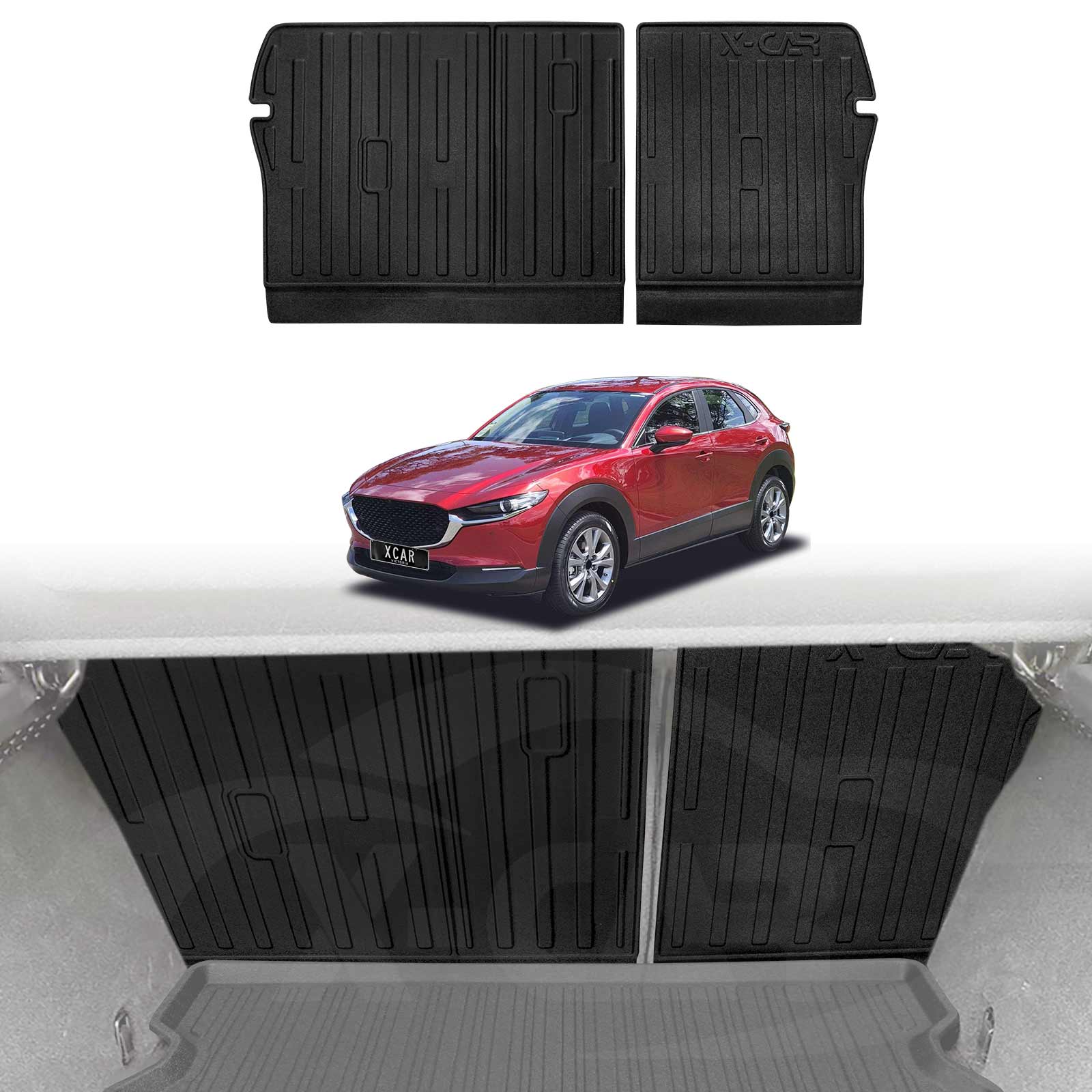 Boot Liner Back Seat Protector For Mazda CX30 CX 30 2019 Onwards Boot Liner Back Seat Protector For Mazda CX30 CX 30 2019 Onwards