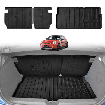 Boot Liner/ Back Seat Protector for Mini Cooper 3 Door 2024-Onwards All Weather Cargo Mat