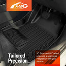 3D Floor Mats for Mitsubishi Outlander ZM Series PHEV 5-Seater 2021-Onwards All-Weather Car Liners-3