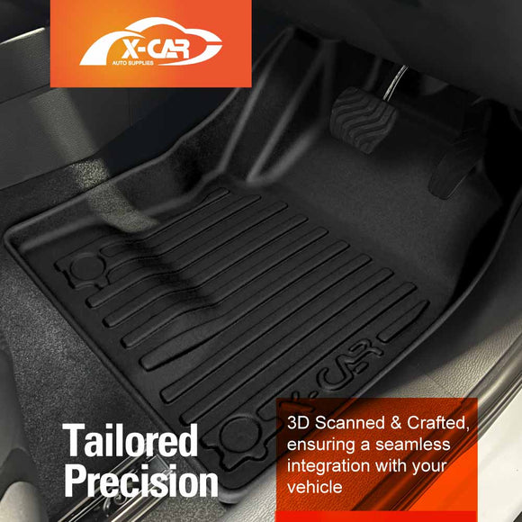 3D Floor Mats for Mitsubishi Outlander ZM Series PHEV 5-Seater 2021-Onwards All-Weather Car Liners