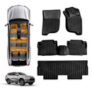 3D Floor Mats for Mitsubishi Pajero Sport 2015-2025 All-Weather Liners-1